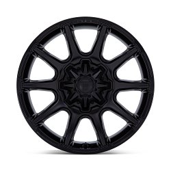 Fuel Super C FC880MX Matte Black Custom Truck Wheels 3