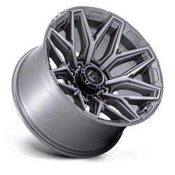 Fuel Flux FC854AX 8-Lug Platinum Custom Truck Wheels 2