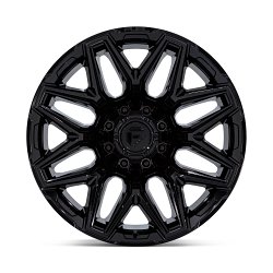 Fuel Flux FC854BX 8-Lug Gloss Black Custom Truck Wheels 3