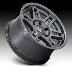 Fuel Slayer D838 FFT Matte Gunmetal Custom Truck Wheels 2