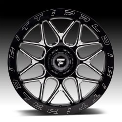 Fittipaldi Offroad Forged FTF02 Gloss Black Milled Custom Wheels Rims 2