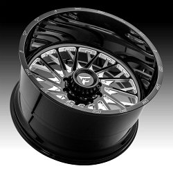 Fittipaldi Offroad Forged FTF08 Gloss Black Milled Custom Wheels Rims 3