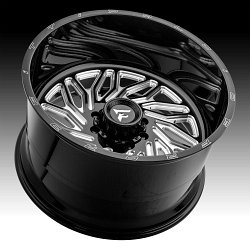 Fittipaldi Offroad Forged FTF13 Gloss Black Milled Custom Wheels Rims 3