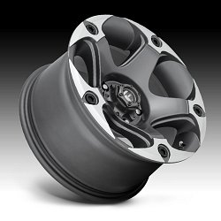 Fuel Menace D684 Anthracite Machined Custom Wheels Rims 3