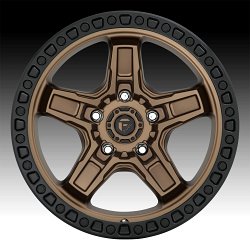 Fuel Kicker 5 D699 Bronze Custom Wheels Rims 3