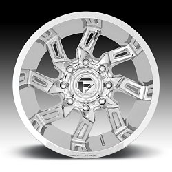 Fuel Lockdown D746 Chrome Custom Wheels Rims 3