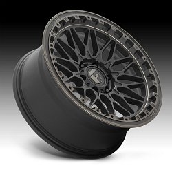 Fuel Trigger D759 Machined Black DDT Custom Truck Wheels Rims 2