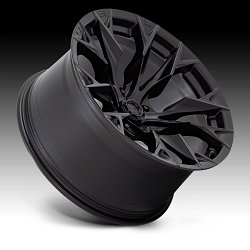 Fuel Flame 5 D804 Blackout Custom Truck Wheels 2