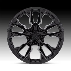 Fuel Flame 5 D804 Blackout Custom Truck Wheels 3