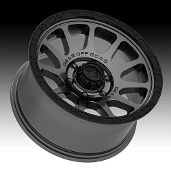 Gear Offroad 760AB Proto Call Anthracite Custom Truck Wheels 2