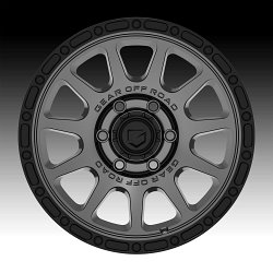 Gear Offroad 760AB Proto Call Anthracite Custom Truck Wheels 3