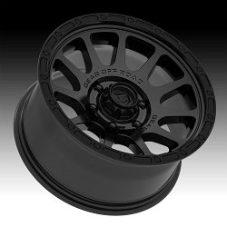 Gear Offroad 760SB Proto Call Satin Black Custom Truck Wheels 2