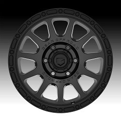 Gear Offroad 760SB Proto Call Satin Black Custom Truck Wheels 3