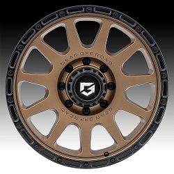 Gear Offroad 760BZ Proto Call Satin Bronze Custom Wheels Rims 2