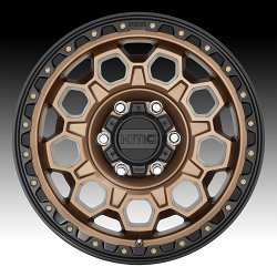 KMC KM545 Trek Matte Bronze Custom Wheels Rims 3