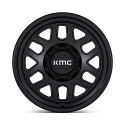 KMC KM451MX Mesa Forged Monoblock Satin Black Custom Truck Wheels 3