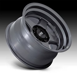 KMC KM728 Lobo Matte Anthracite Custom Truck Wheels 2