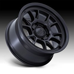 KMC KM729 Range Matte Black Custom Truck Wheels 2