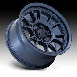 KMC KM729 Range Midnight Blue Custom Truck Wheels 2