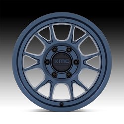 KMC KM729 Range Midnight Blue Custom Truck Wheels 3