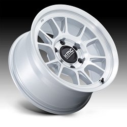 KMC KM729 Range Machined Silver Custom Truck Wheels 2