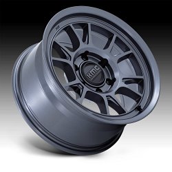 KMC KM729 Range Matte Anthracite Custom Truck Wheels 2