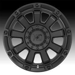 XD Series XD852 Gauntlet Satin Black Custom Wheels Rims 3