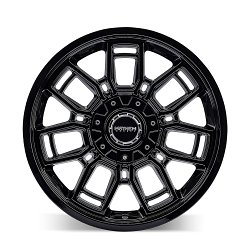 Mayhem Ordinance 8118 Gloss Black Custom Wheels 3