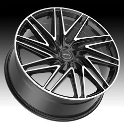 Motiv 429MB Align Machined Black Custom Wheels Rims 2