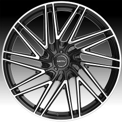 Motiv 429MB Align Machined Black Custom Wheels Rims 3