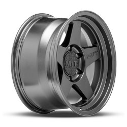 Mickey Thompson Open 5 Satin Black Custom Wheels 2