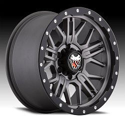 Mamba M25 Matte Grey Custom Wheels Rims 3