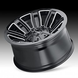 Mayhem Decoy 8108 Gloss Black Milled Custom Wheels Rims 3