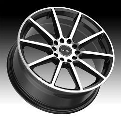 Motiv 431MB Elicit Machined Gloss Black Custom Wheels Rims 3