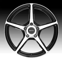 Motiv 433MB Blade Machined Gloss Black Custom Wheels Rims 2