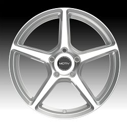 Motiv 433MS Blade Machined Silver Custom Wheels Rims 2