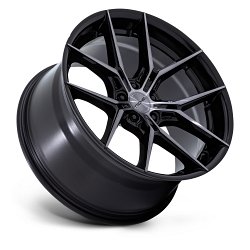 Niche Prodigy 5 NC279BT Machined Gloss Black Dark Tint Custom Wheels 2