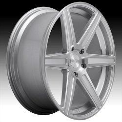 Niche Carina SUV M235 Brushed Silver Custom Wheels Rims 2