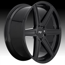 Niche Carina SUV M237 Gloss Black Custom Wheels Rims 2