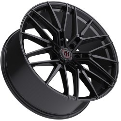 TIS Motorsports 506B Gloss Black Custom Wheels 2