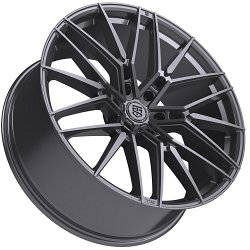 TIS Motorsports 506GM Gunmetal Custom Wheels 2