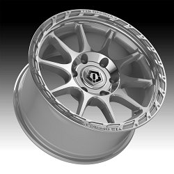 TIS Offroad 563BS Brushed Silver Custom Truck Wheels 2