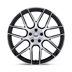 TSW Lasarthe Machined Gloss Black Custom Truck Wheels 3