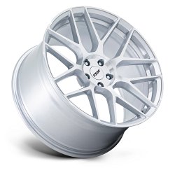 TSW Lasarthe Machined Gloss Silver Custom Truck Wheels 2