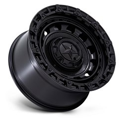 XD Series XD869 R.O.F. Matte Black Custom Truck Wheels 2