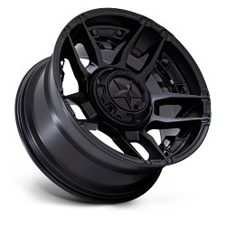 XD Series XD871 Slash Matte Black Custom Truck Wheels 2