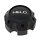 1079L145HE1SB / Helo Satin Black 6-Lug Bolt-On Center Cap