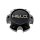 1079L145HE1SBDC / Helo Satin Black 6-Lug Bolt-On Center Cap