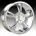 Cragar 600C 600 S/S Chrome Custom Rims Wheels