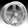 Cragar 610G 610 Cast S/S Mag Gray w/ Machined Custom Rims Wheels